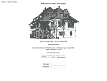 Tablet Screenshot of blaueshaus.org
